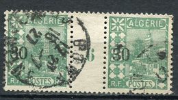 ALGERIE N°73 O EN PAIRE MILLESIME 6 - Used Stamps