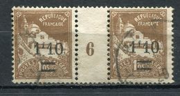 ALGERIE N°76 O EN PAIRE MILLESIME 6 - Used Stamps