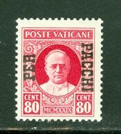 Vatican; Scott # Q-8; Neuf, Trace De Charnière  (9297) - Postage Due