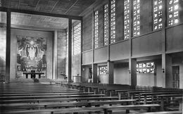 SCHILTIGHEIM (67-Bas-Rhin) Intérieur Eglise Immaculée Conception La Nef N° 2 - 2 SCANS - Schiltigheim