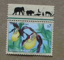 Vi96-01 : Nations-Unies (Vienne) / Protection De La Nature - Cypripedium Calcoelus (Orchidée - Sabot De Vénus) - Ongebruikt