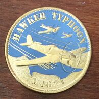 14 AVION HAWKER TYPHOON MIG21 AB 2020 MÉDAILLE SOUVENIR ARTHUS-BERTRAND JETON TOURISTIQUE MEDALS COINS TOKENS - 2020