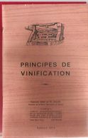 Principes De Vinification Rouge, Rosé ,Blanc Max Léglise Beaune 1974 - Other