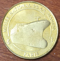 75 PARIS MUSÉE NATIONAL DE LA MARINE M&P 2014 MEDAILLES ET PATRIMOINE JETON TOURISTIQUE MEDALS COINS TOKENS - Other & Unclassified