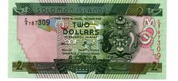 SOLOMON ISLANDS 2 DOLLARS PICK 18 UNCIRCULATED POLYMEER - Solomon Islands