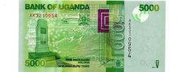 UGANDA 5000 SHILINGI PICK 51b UNCIRCULATED - Oeganda