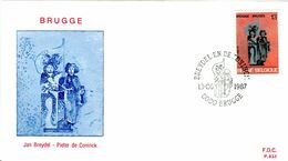 14187045 BE 19870613 Brugge; Tourisme, Jean Dupont, Breydel Et De Coninck; Fdc Cob2258 - 1981-1990