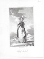 ENGRAVED BY GEORGE COOKE LADY OF ICELAND - Litografia