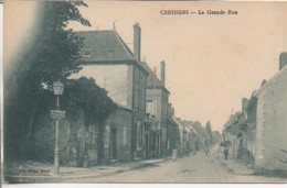 89 CERISIERS  La Grande Rue - Cerisiers