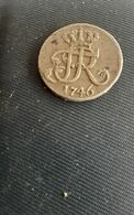 Coin Rare Monogram FR 1746 12 Eines Reichs Thaler - Taler En Doppeltaler