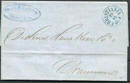 1854 Norway Christiania Entire - ...-1855 Prefilatelia