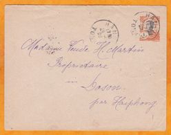 1923 - Entier Enveloppe 4 C Femme Annamite De Hanoi Vers Doson, Via Haiphong - Cad Transit & Arrivée - Storia Postale