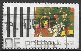 Canada 1987. Scott #1151 (U) Christmas, Gifts And Tree - Einzelmarken