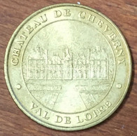 41 CHÂTEAU DE CHEVERNY VAL DE LOIRE MDP 1999 MÉDAILLE MONNAIE DE PARIS JETON TOURISTIQUE MEDALS COINS TOKENS - Zonder Datum