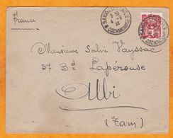 1932 - Enveloppe De Saigon Vers Albi, Tarn - Partie Le 4 Septembre - Arrivée Le 2 !!! - Flamme Cathédrale Musée - Covers & Documents