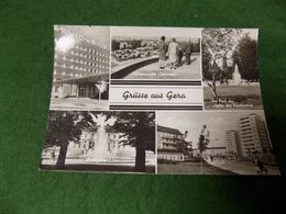 VINTAGE GERMANY: GERA Gruss Aus Multiview B&w - Gera