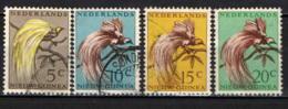 NUOVA GUINEA OLANDESE - 1954 - UCCELLO DEL PARADISO - BIRD OF PARADISE - USATI - Netherlands New Guinea