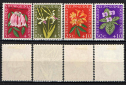 NUOVA GUINEA OLANDESE - 1959 - SERIE FLOREALE - FLOWERS - MH - Netherlands New Guinea