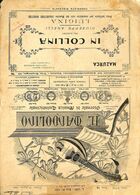 ANCIENNES PARTITIONS DE MUSIQUE -  IL MANDOLINO : GIORNALE DI MUSICA QUINDICINALE - In Colina - Année 1909 - Musique