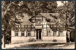 D8313 - Mooshaide Gaststätte Kühnhaide Bei Grünhain Fahrrad - Lichtbild Schincke - Grünhain