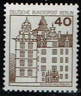 Berlin 1980, Michel# 614 - 615 R ** Burgen Und Schlösser  Mit Nr. - Rollo De Sellos