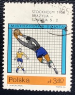 Polska - Poland - P1/14 - (°)used - 1966 - WK Voetbal - Michel Nr.1670 - 1950 – Brazil