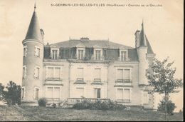 87 --  St - Germain - Les - Belles  Filles  -- Chateau De  La Grillere - Saint Germain Les Belles