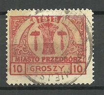 Poland Polska 1918 Local Post Przedborz Michel 6 B (perf 11 1/2) O - Unused Stamps