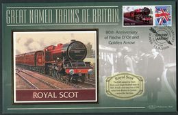 2006 GB "Royal Scot" Railway, Steam Train Cover. - Post & Go (distribuidores)