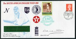 1998 England V South Africa, Cricket Headingley Leeds, Darren Gough Signed Cover. W.G.Grace, St Vincent - Cricket