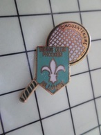 1620 Pin's Pins / Beau Et Rare / THEME : SPORTS / TENNIS CLUB PHOCEEN DE LUMINY CINQUANTENAIRE RAQUETTE - Tennis