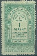 1890 ? - Zemaljska Vlada Za Bosnu I Hercegovinu 1 FORINT NO GUM - Lot 21832 - Bosnia And Herzegovina