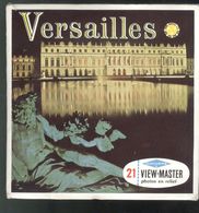3 Disques Stéréoscopiques Pour Lecteur View Master 3D - Touristique - Versailles - Visionneuses Stéréoscopiques