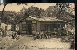 Carte Neuve Illustrée N° 62. Vue: 81. KAFUBU: Maison De Commerce Construite Par Un Colon. - Enteros Postales