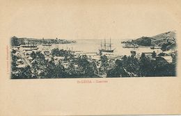 St Lucia . Castries  Pionneer Card Undivided Back.  Edit J. Le Grand . Voilier 3 Mats . Sailing Ship - St. Lucia