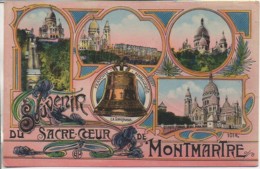 75 PARIS XVIIIe Souvenir Du Sacré-Coeur De Montmartre - Arrondissement: 18