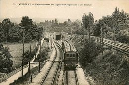 Viroflay * Embranchement Des Lignes De Montparnasse Et Des Invalides * Train * Ligne Chemin De Fer - Viroflay