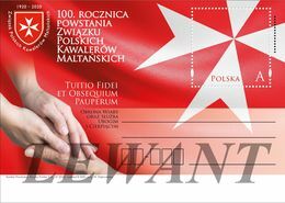 POLAND Postcard 2020.06.05. Cp 1892 100th Anniversary Of The Association Of Polish Knights Of Malta - Stamped Stationery