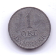 DANMARK 1955: 1 Öre, KM 839 - Dinamarca