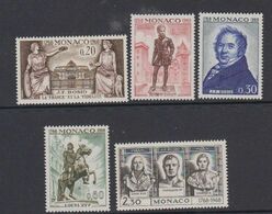 Monaco 1965 Historic Set 5v ** Mnh (48874) - Neufs