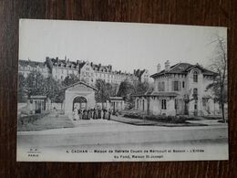 L28/499 CACHAN (94) - MAISON DE RETRAITE COUSIN DE MERICOURT ET BESSON - L'ENTREE . - Cachan