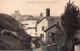 Cpa St Jean De Luz, Vue Du Port Et Du Fort De Socoa. - Saint Jean De Luz