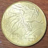 63 VULCANIA DRAGON RIDE MDP 2012 MÉDAILLE SOUVENIR MONNAIE DE PARIS JETON TOURISTIQUE MEDALS COINS TOKENS - 2012