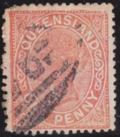 Queensland   .    SG    .     135       .    O     .      Oblitéré   .   /   .  Cancelled - Used Stamps