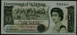 ST. HELENA 1981 BANKNOTES 1 POUNT UNC !! - St. Helena