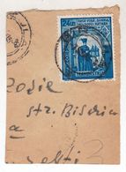 COVER FRAGMENT / FRAGMENT De LETTRE : ROMANIA - TRANSNISTRIA - CANCELLATION : BIRZULA - 1943 (af134) - World War 2 Letters