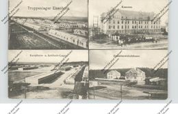 B 4750 BÜTGENBACH - ELSENBORN, Truppenübungsplatz, 1914, Mehrbild-AK, Feldpost - Elsenborn (camp)