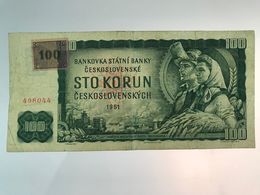 Billet De 100 Couronnes Tchèques - 1961 - Checoslovaquia