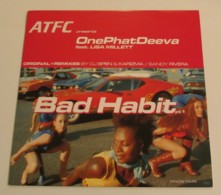 Maxi 33T ATFC Presents ONEPHATDEEVA Feat LISA MILLETT : Bad Habit - Dance, Techno En House