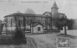 Saint Jean De Marsacq        40     L'Eglise  Et Poste De Balance Publique      (voir Scan) - Otros & Sin Clasificación